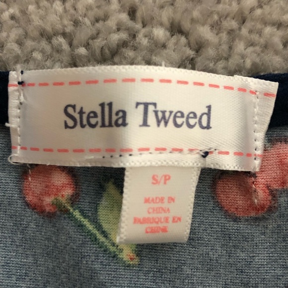 STELLA TWEED Fitted Sleeveless Top Size S - Picture 4 of 5